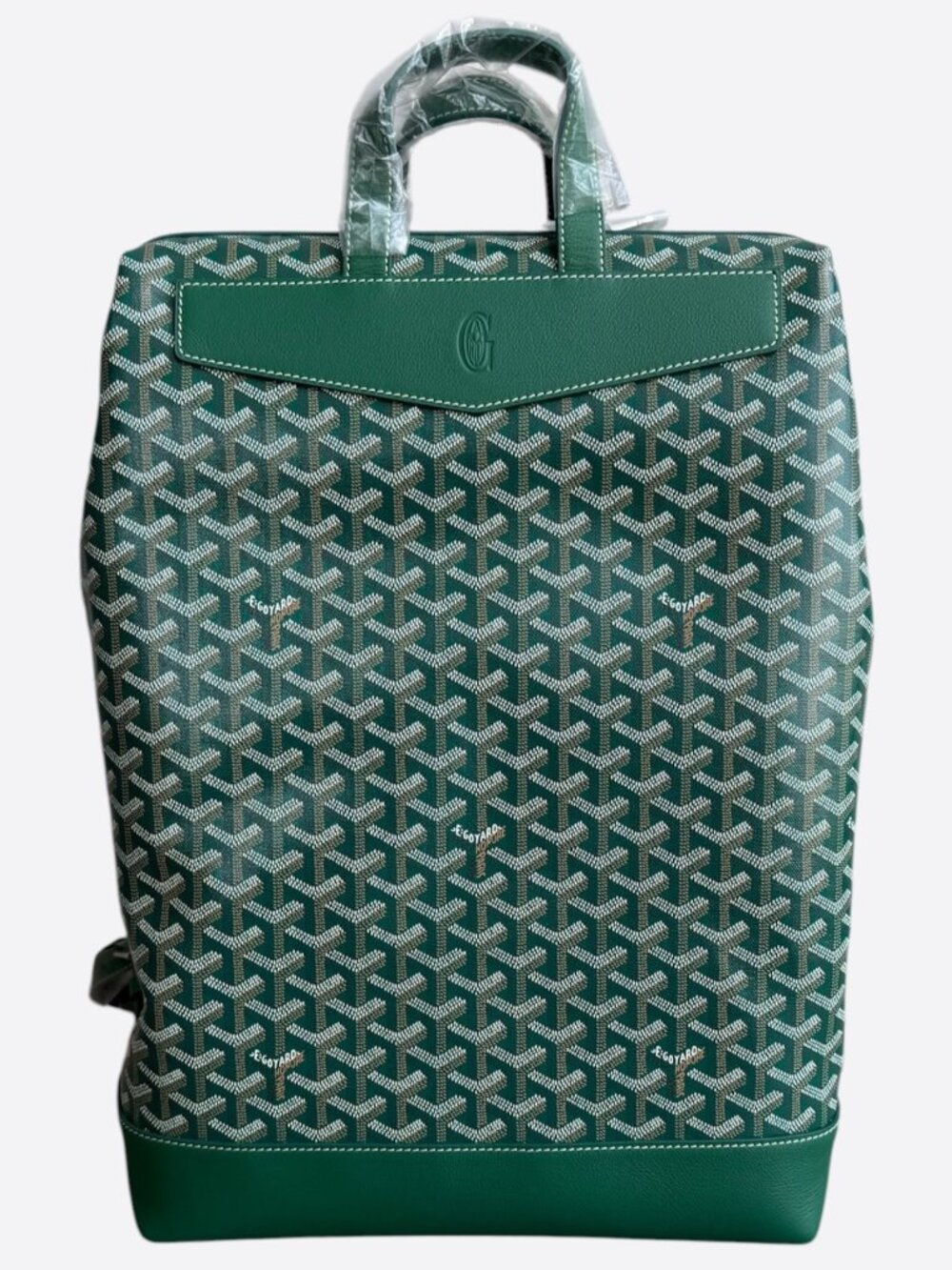 Goyard Green Cisalpin Backpack